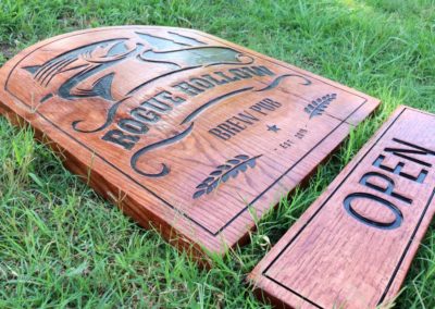 Personalized Outdoor Farm Signs