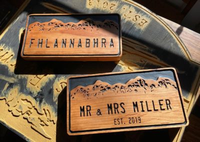 Personalized Last Name Anniversary Gift