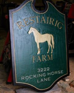 Personalized Logo Wood Sign