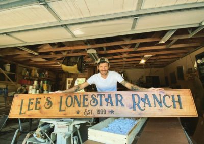 Ranch Name Entrance Sign