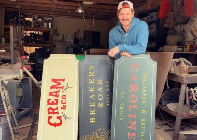 small business signs on display