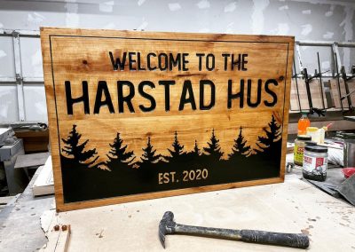 housewarming gift personalized sign