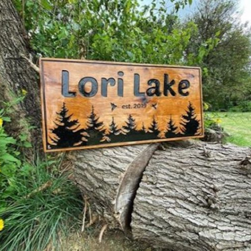 Lake House Sign